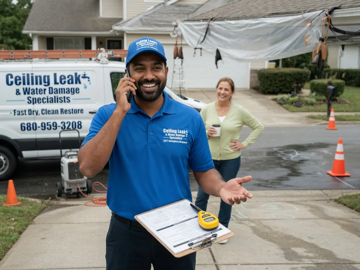 Ceiling Leak Cleanup Lake City, SC FAQs